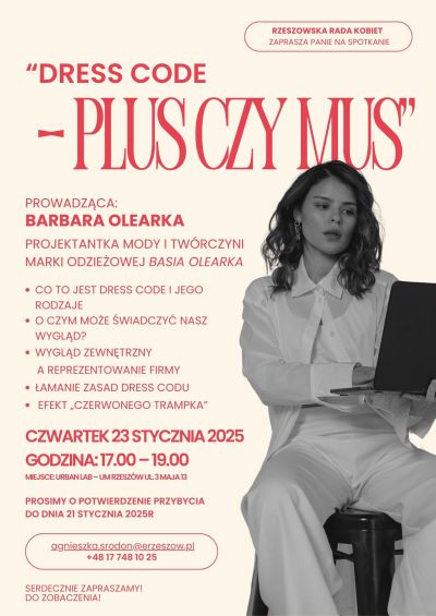 Plakat wydarzenia Dress code